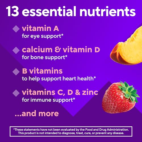 13 nutrientes esenciales en vitamines vitafusion