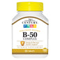 Tabletas 21st Century B-50 complejo vitaminas liberación prolongada