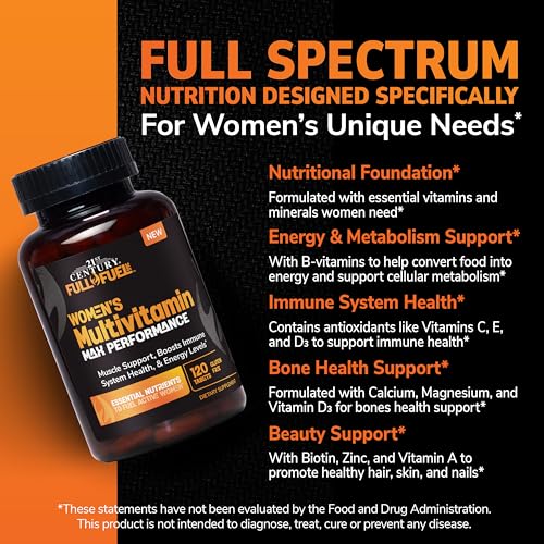 Etiqueta del multivitamínico mujer 21st Century