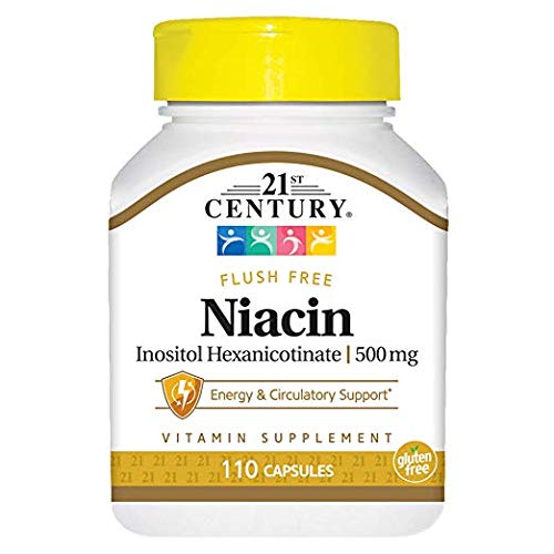 21st Century suplemento Niacina Inositol Hexanicotinato paquete 4