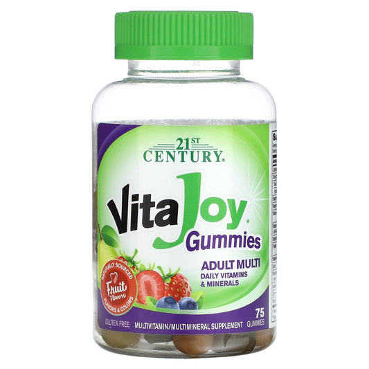 Botella de 21st Century Vitajoy multivitamínicas