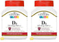 21st century vitamina d3 5000 ui caja frontal