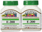 21st Century vitamina e 200 ui pack de 3 frascos