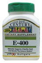 21st Century vitamina E cápsulas blandas paquete 110 unidades
