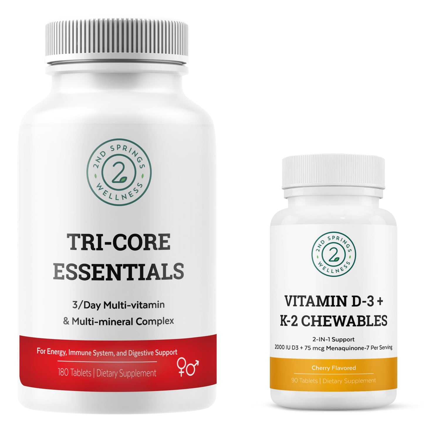2nd Springs Tri-Core Essentials multivitamínico y multimineral