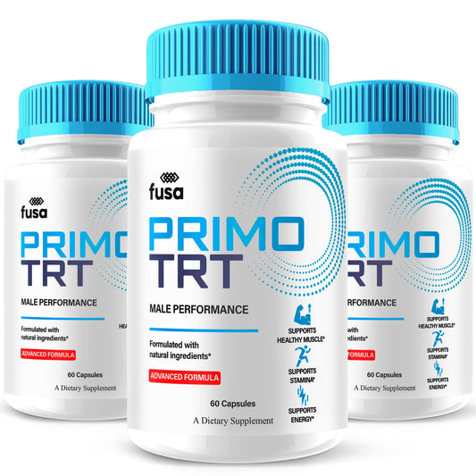 3 paquetes suplemento Primo TRT con 180 cápsulas para salud y bienestar