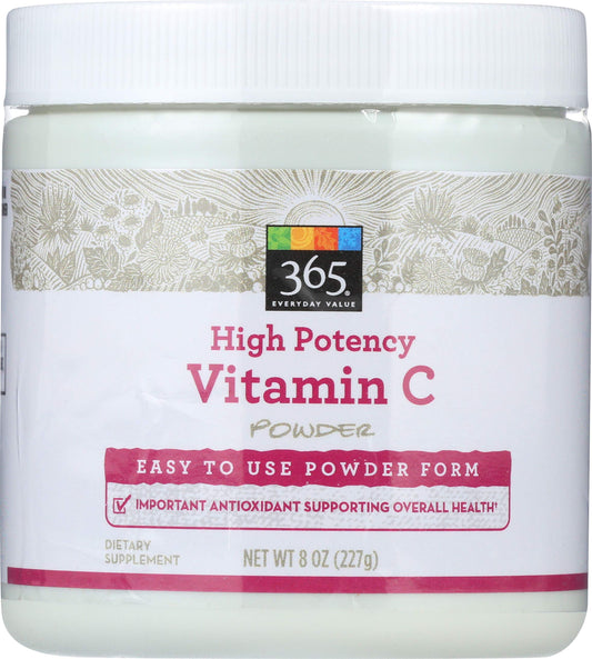 365 Everyday Value vitamina c polvo alta potencia 8 oz