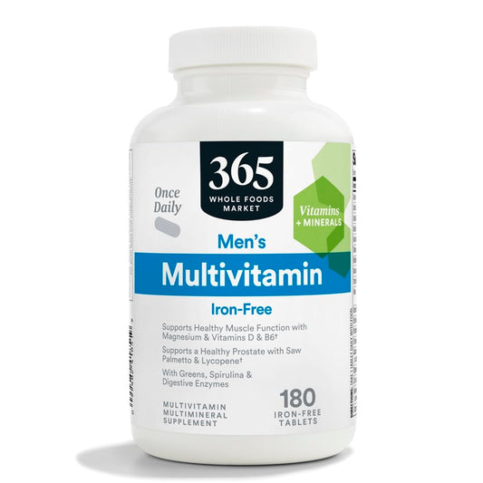 Frasco multivitamínico diario hombre 365 Whole Foods