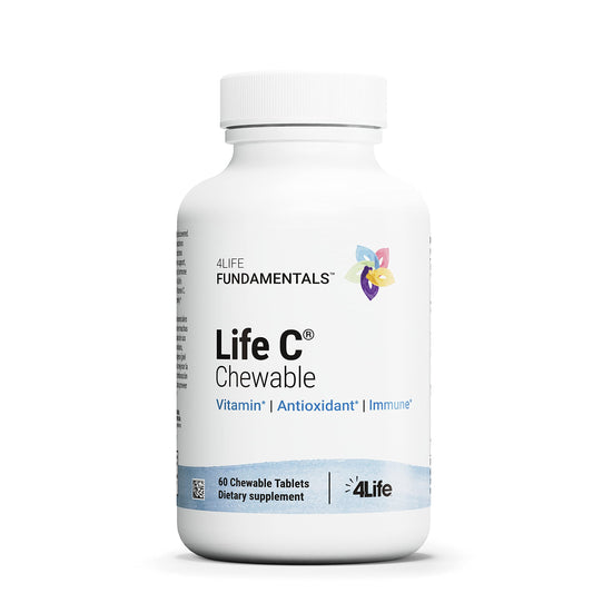 4Life Life C vitamina c sabor cítrico 60 tabletas masticables