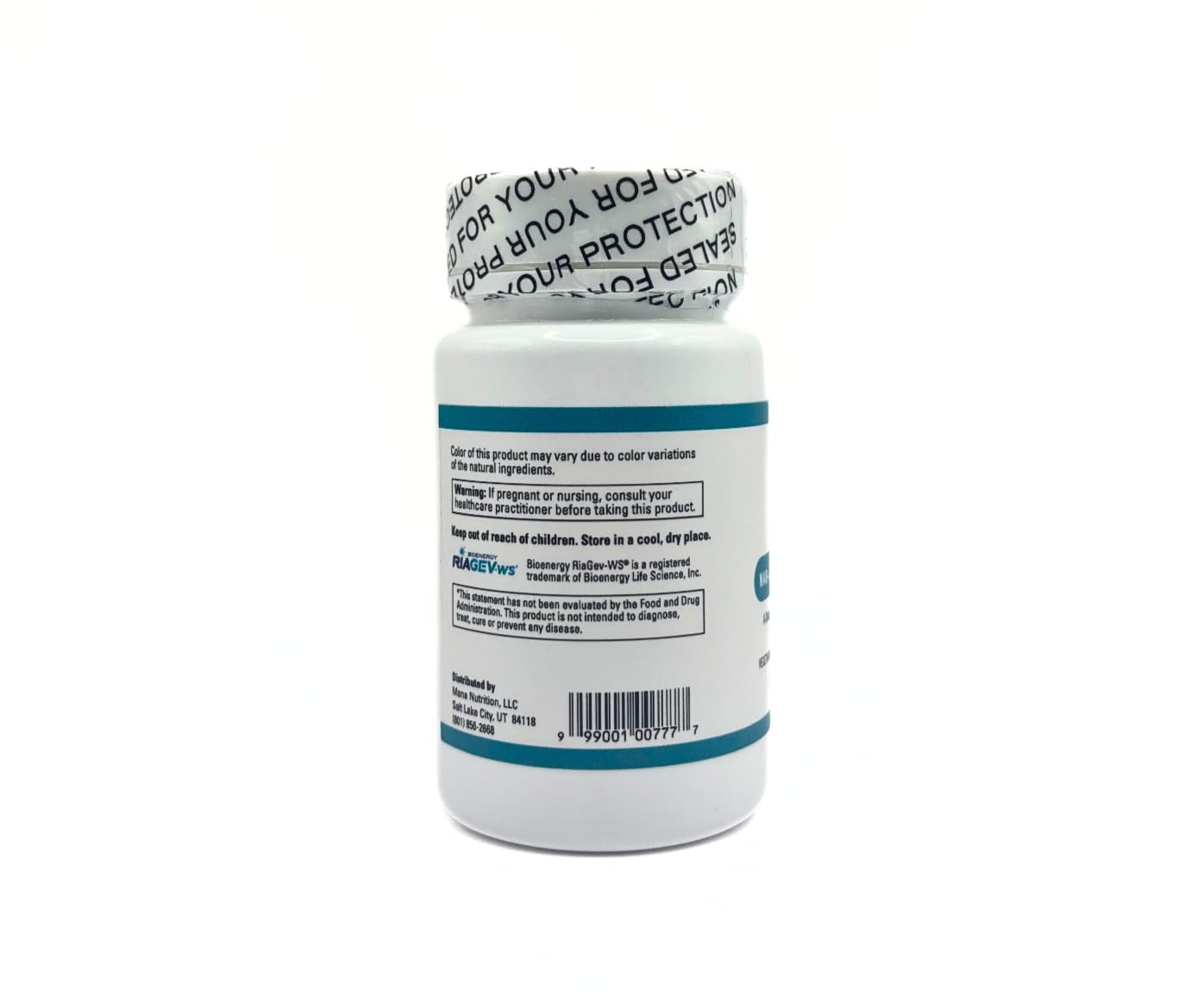 750mg NAD+ Mana Nutrition vegano