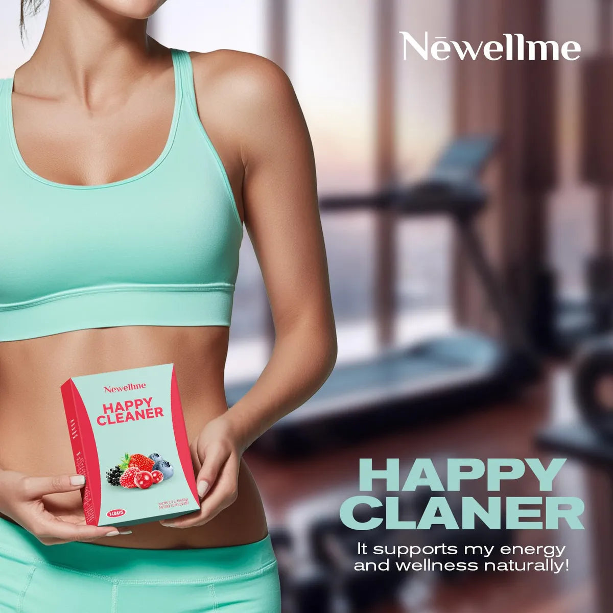 Newellme - Polvo Probiótico Sandía Y Frutos Rojos (Berries)