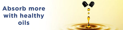 Absorción superior con aceites saludables en PLATINUM Super Easymulti 45+.