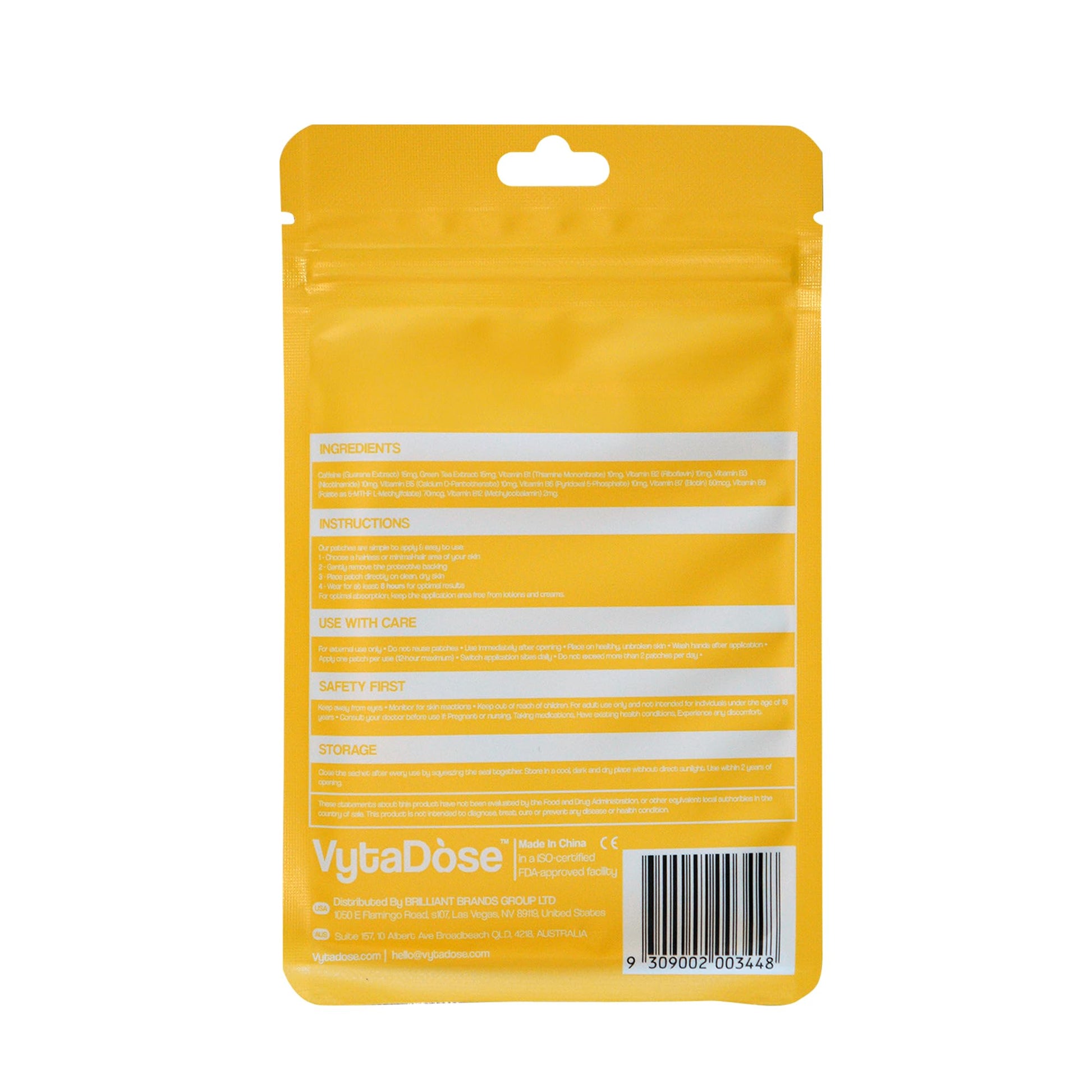 Absorción óptima de vitaminas Vytadose 30 días
