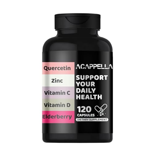 Botella de vitaminas ACAPPELLA con mezcla 18 en 1