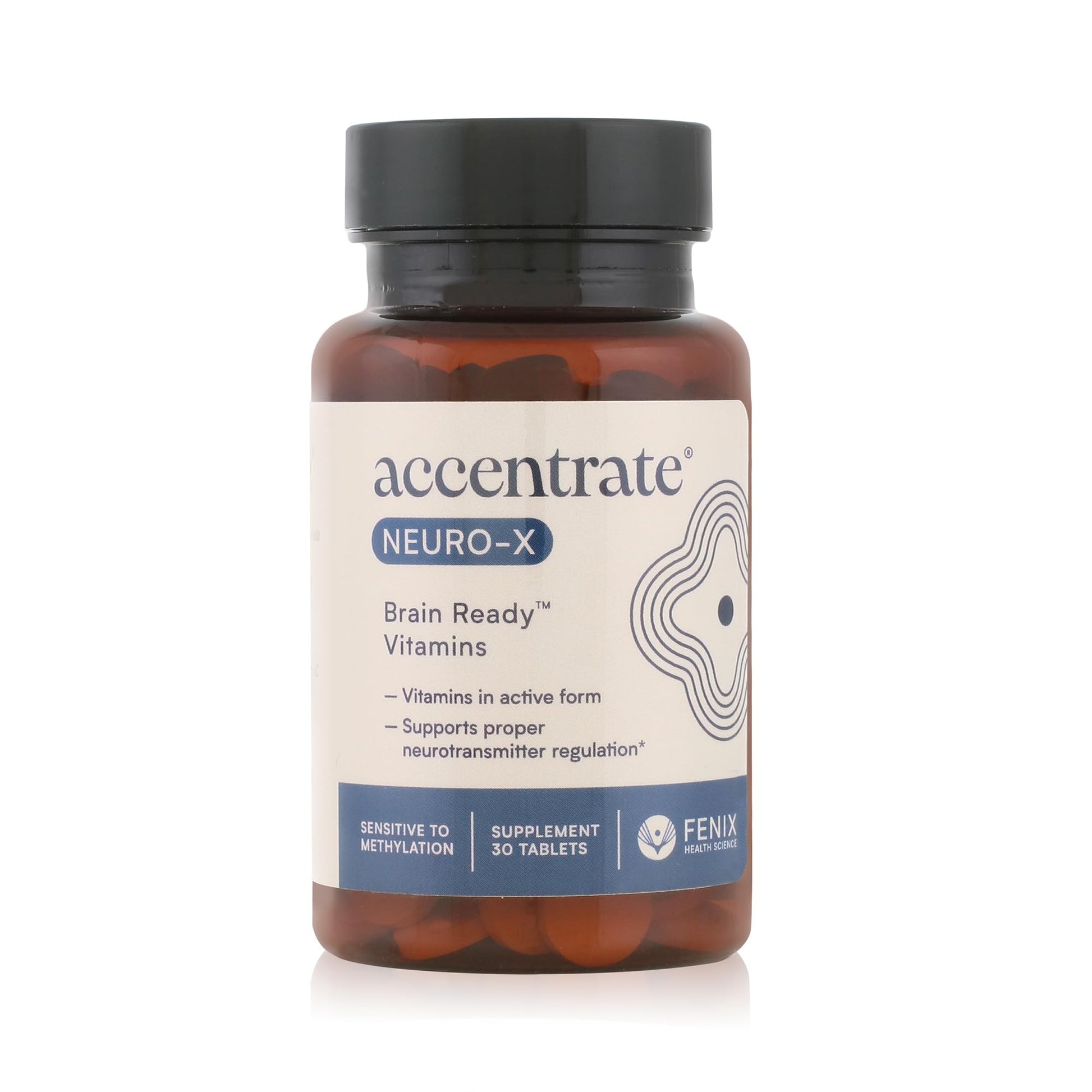 Accentrate Neuro X complejo vitamina b 30 tabletas salud cerebral