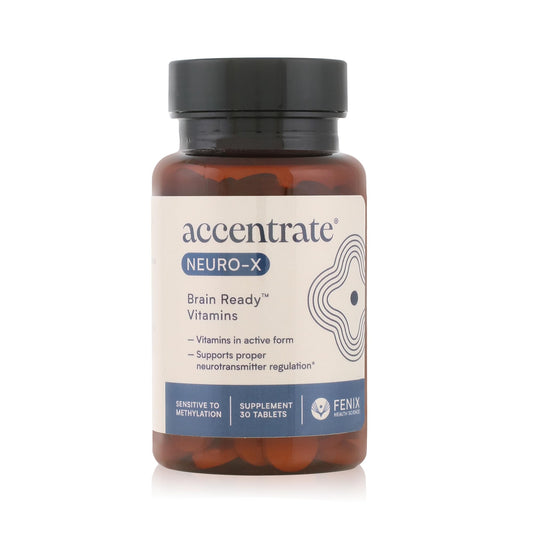 Accentrate Neuro X complejo vitamina b 30 tabletas salud cerebral