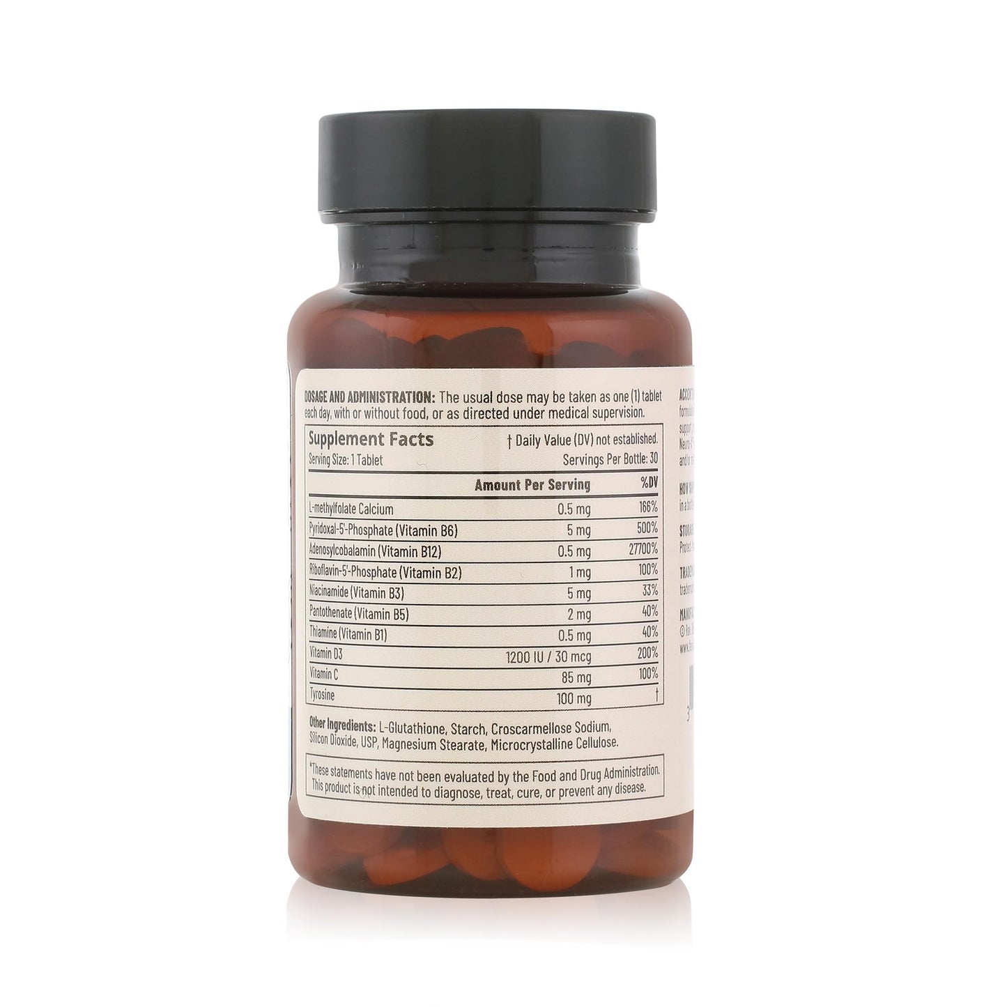 Accentrate Neuro X vitaminas b metiladas para salud neurológica
