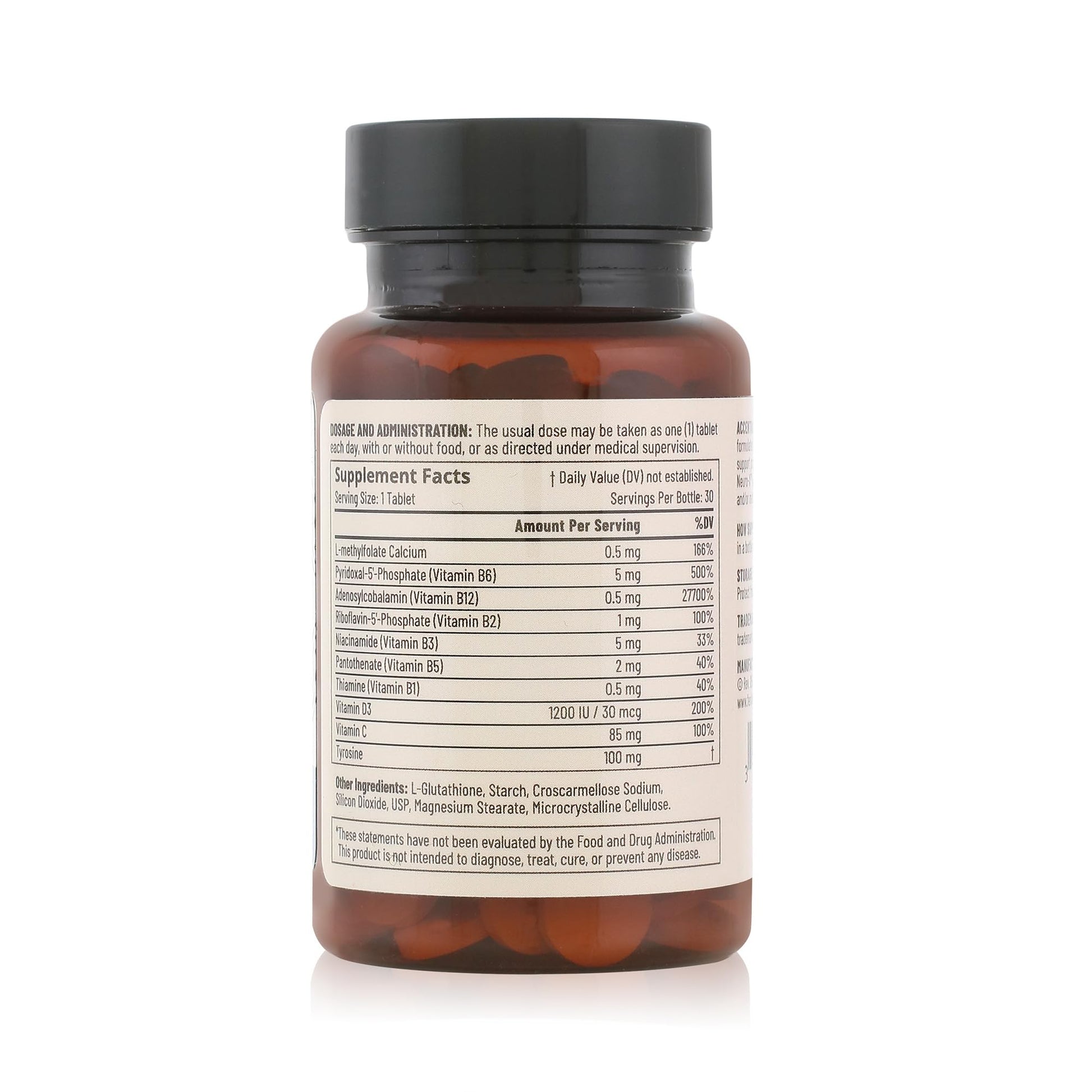 Accentrate Neuro X vitaminas b metiladas para salud neurológica