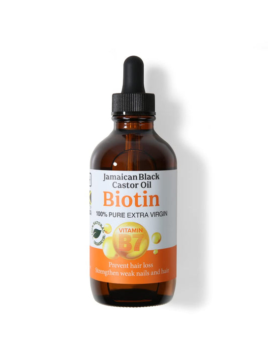 Aceite de biotina natural Absolute Hot para cabello y uñas 4 oz
