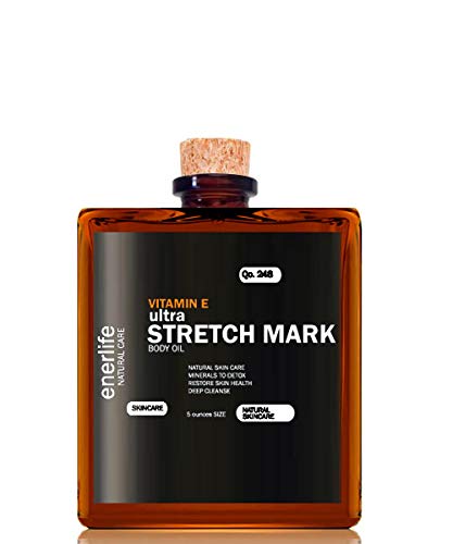 Aceite corporal para estrías Enerlife con Vitamina E 5 onzas