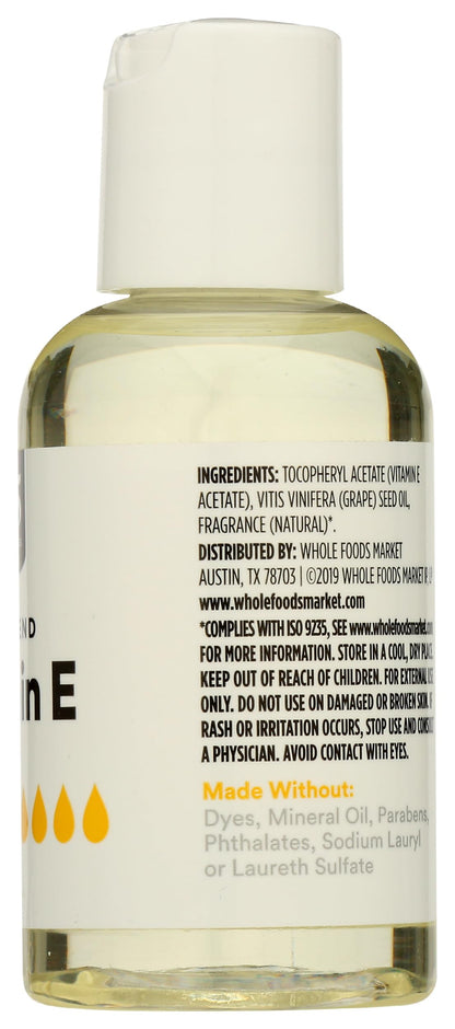 Aceite cuidado corporal vitamina E 56000 UI 365 Whole Foods