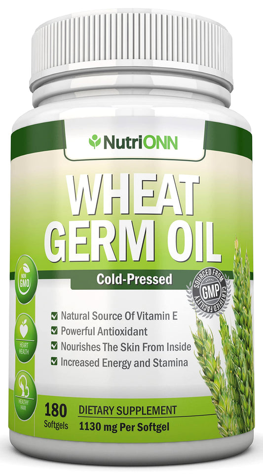 Aceite germen de trigo 1130mg caja frontal