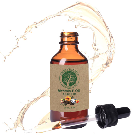 Aceite orgánico vitamina E Mother Nature's Essentials paquete 2