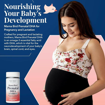 Aceite de pescado del suplemento prenatal Best Nest Wellness