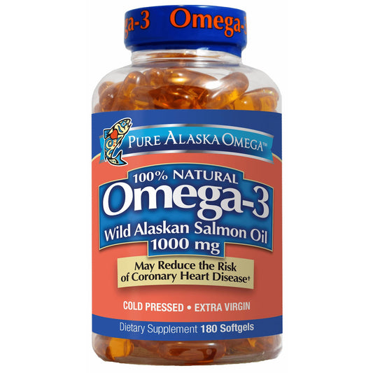 Aceite de salmón Alaska Trident frasco 180 cápsulas