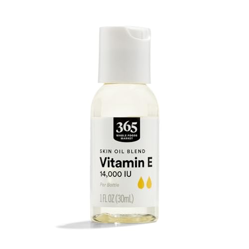 Botella de aceite de vitamina E 14000 UI por 365 Whole Foods Market