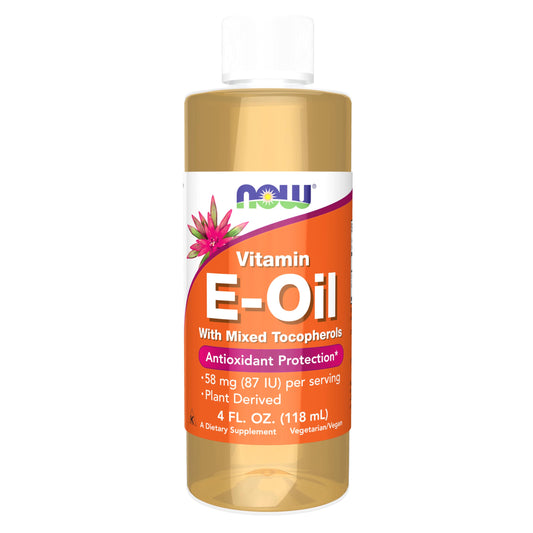 Aceite vitamina E natural NOW Foods 4 onzas