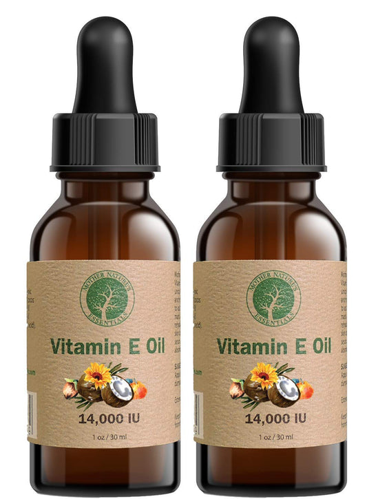 Aceite vitamina E orgánico para piel saludable