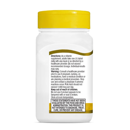 Ácido Fólico 400 mcg para adultos