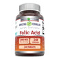 Ácido fólico Amazing Formulas 5000 Mcg 240 tabletas envase
