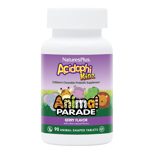 AcidophiKidz tabletas masticables sabor baya para niños