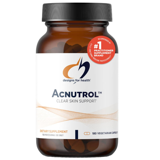 Acnutrol diseño para salud caja frontal 180 cápsulas