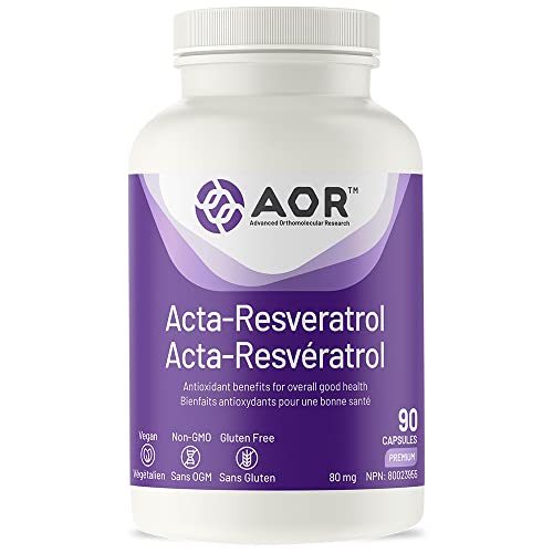 Acta Resveratrol suplemento 90 cápsulas vegetales A.O.R