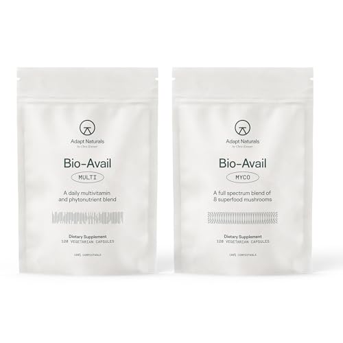 Paquete Adapt Naturals Daily Vitality con multivitamínico y hongos