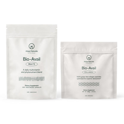Paquete Adapt Naturals Inner Strength multivitamínico y colágeno