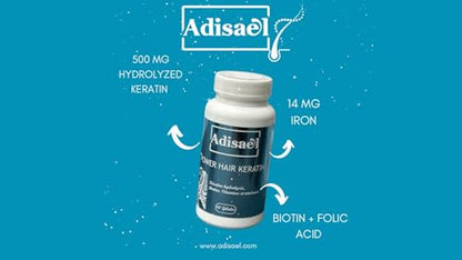 ADISAEL cápsulas vitaminas biotina niacina ácido pantoténico