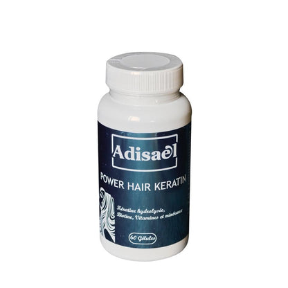 ADISAEL vitaminas para crecimiento rápido del cabello envase azul