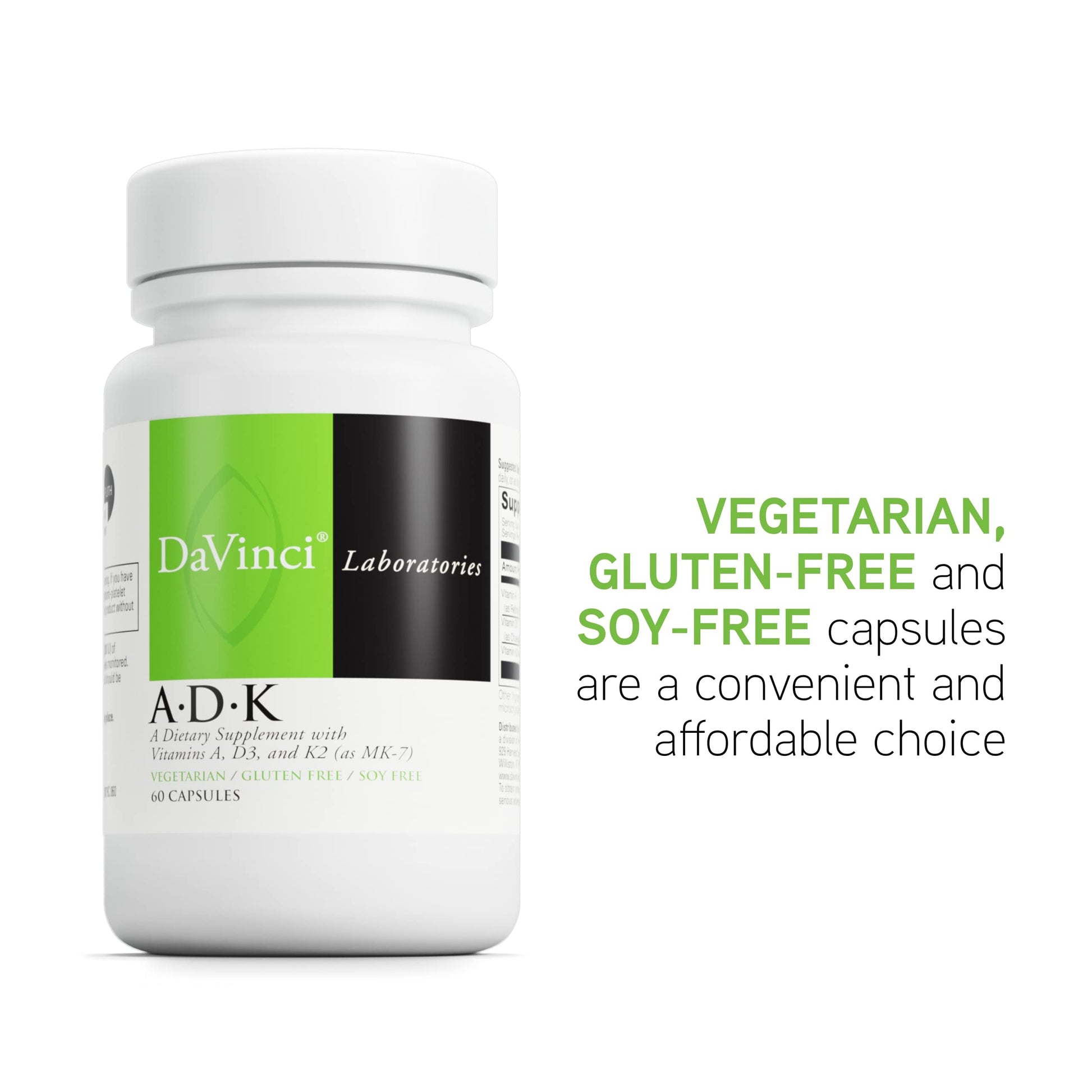 ADK suplemento DaVinci sin gluten