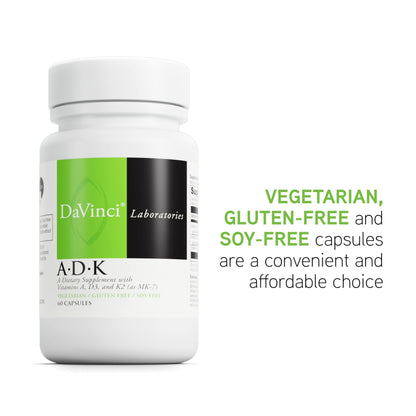 ADK suplemento DaVinci sin gluten