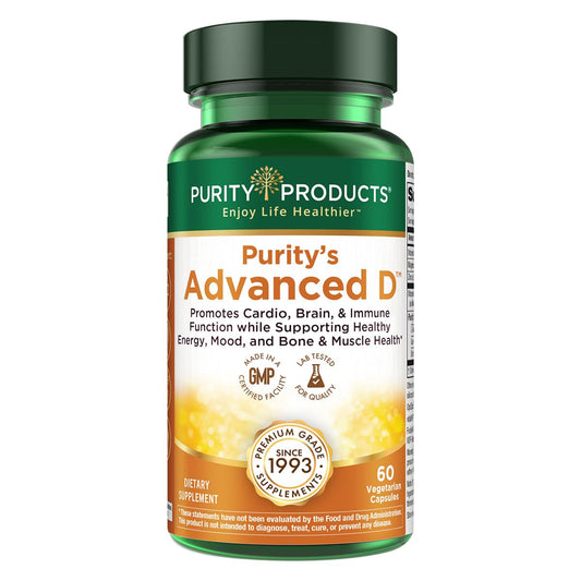Suplemento Advanced D con vitamina d3 y k2 Purity Products
