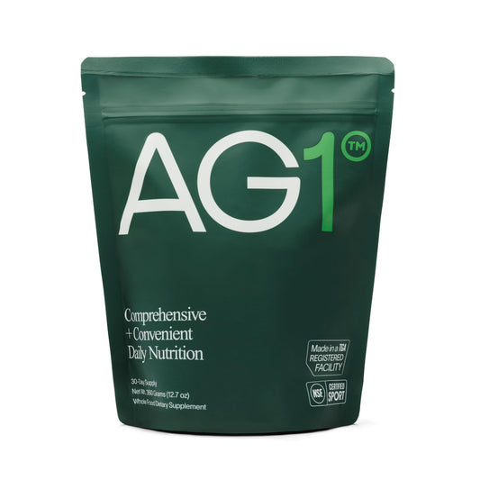 AG1 suplemento en polvo vegetal