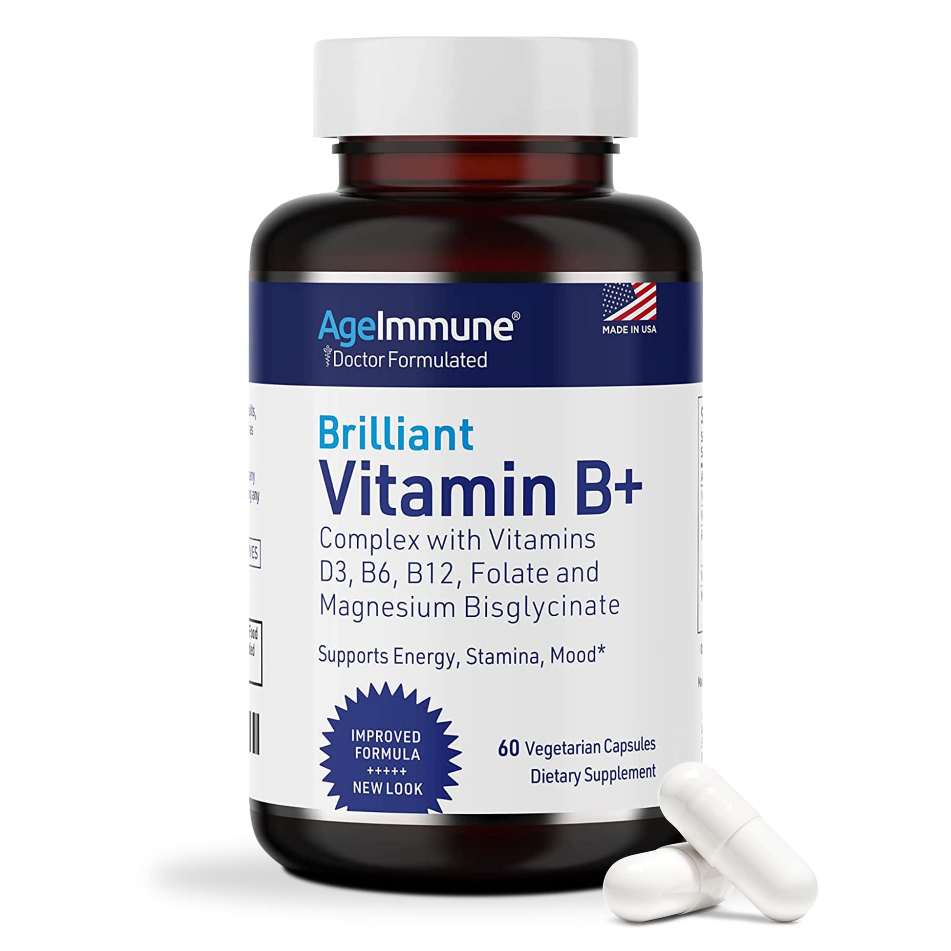 Vista inferior y base caja AgeImmune Complejo B