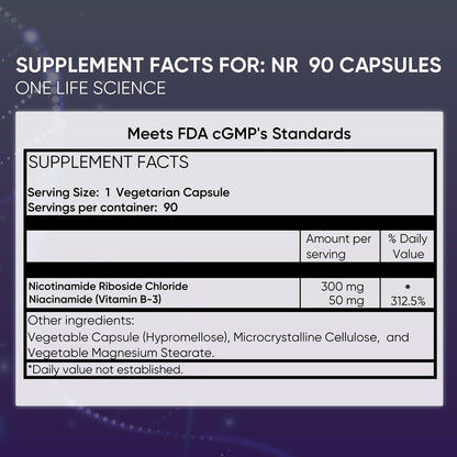 Suplemento Ageless NAD+ cápsulas en mano