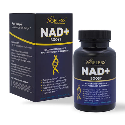 Suplemento Ageless NMN 300mg caja frente