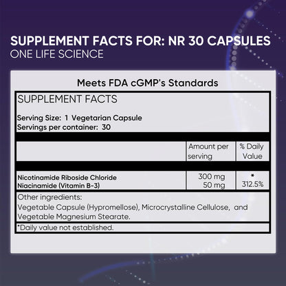 Suplemento Ageless NMN caja y cápsulas