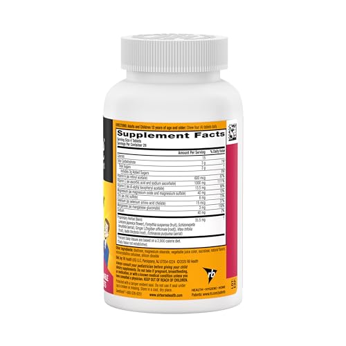 Airborne 1000mg vitamina C para sistema inmunológico
